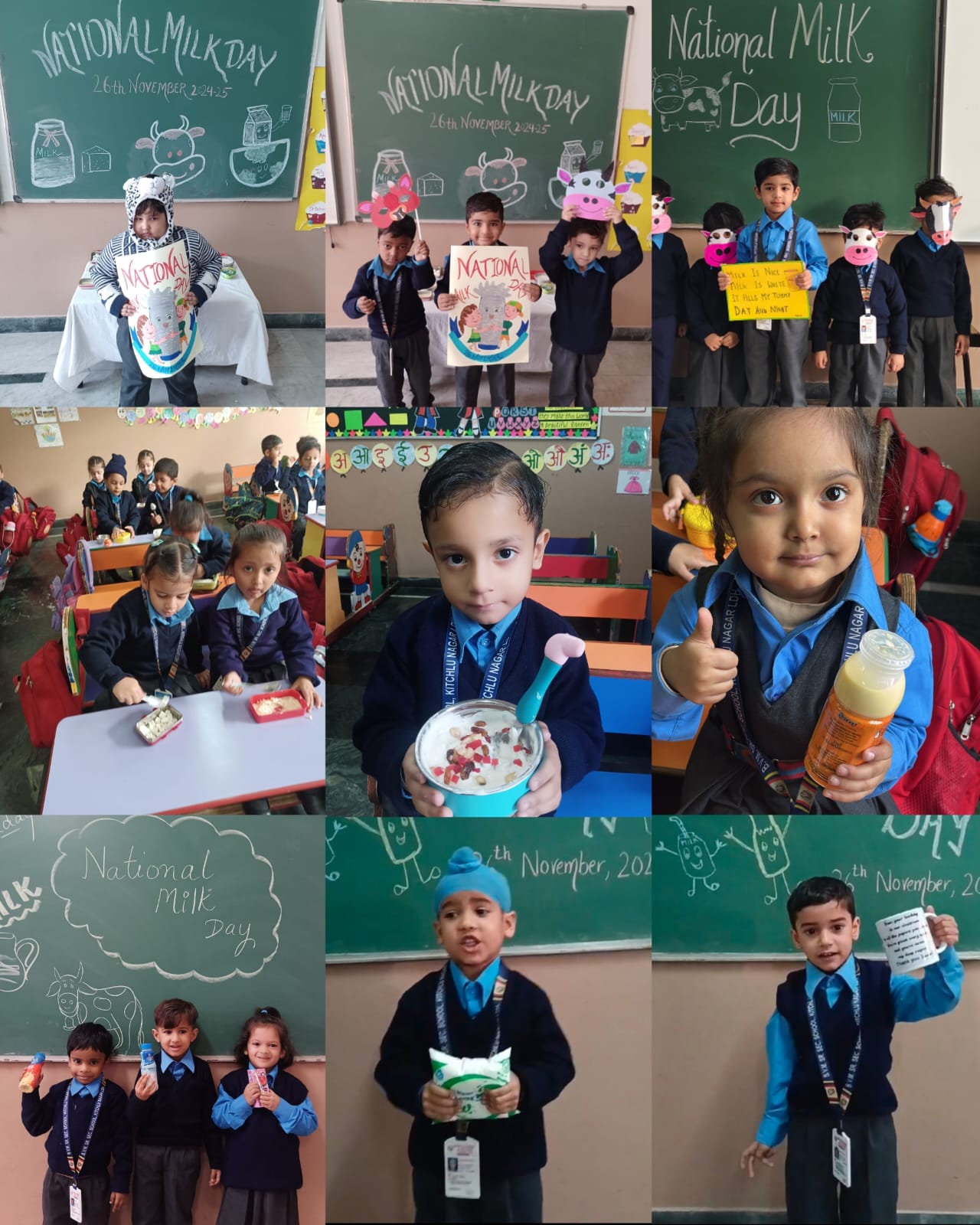 BVM Kitchlu Celebrates Milky Way to Health and Happiness- National Milk Day